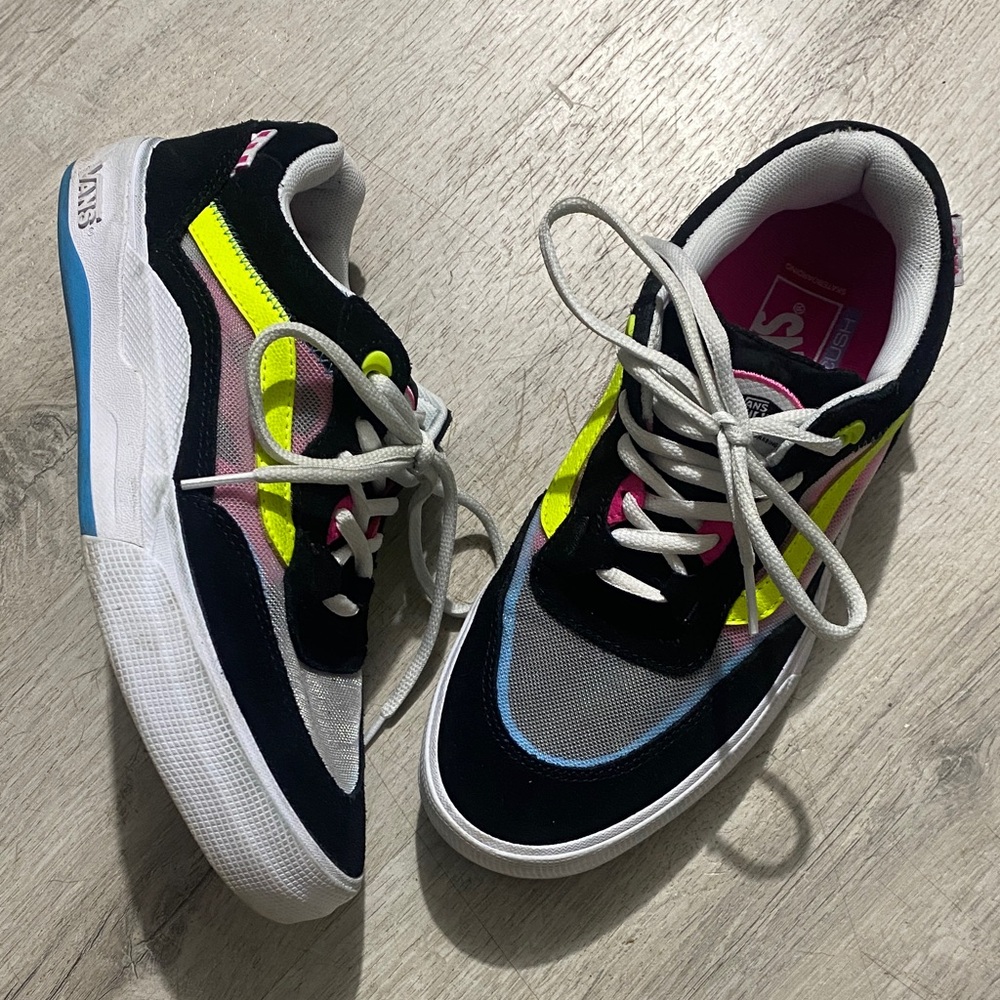 Vans Wayvee Neon Rave Skateboard Sneakers - Picture 2 of 11